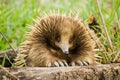 Echidna Sitting up