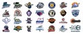ECHL season 2022-23. Adirondack Thunder, Reading Royals, Maine Mariners,Orlando Solar Bears, SC Stingrays, Kalamazoo Wings, Toledo