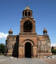 Echmiadzin Cathedral in Armenia Royalty Free Stock Photo