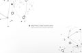 Echnology connection pattern white vector backgrounds