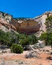 Echo Amphitheater near AbiquiÃÂº New Mexico Royalty Free Stock Photo