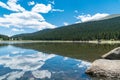 Echo Lake at Mount Evans in Idaho Springs Colorado Royalty Free Stock Photo