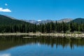 Echo Lake at Mount Evans in Idaho Springs Colorado Royalty Free Stock Photo