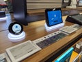 Echo Spot and Echo Show - Smart speaker with Alexa - Black on display