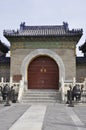 Beijing, 7th may: The Echo Wall from Temple of Heaven in Beijing