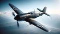 Echoes of history: WW II Aircraft Captured in Majestic Flight.