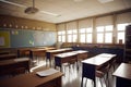 Contemplating an Empty Classroom. Generative AI
