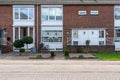 Echt, Limburg, The Netherlands - Regular residential houses in a row