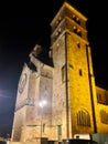 Echternach Basilica at night Royalty Free Stock Photo