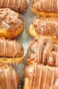 Eclair chocolate dessert