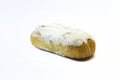 Eclair on a white background