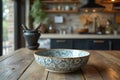 Eclectic Elegance: A Blurry Kitchen Close-Up. aesthetic shot Royalty Free Stock Photo