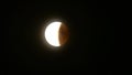 Eclipse of the Moon Royalty Free Stock Photo