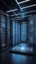 Eclipsing Horizons: QuantumQuotient\'s 3D Vistas of Data Revolution. AI generate