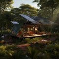 Eco-Adventurer's Haven: A Sustainable Campsite Designed for Ethical Outdoor Enthusiasts