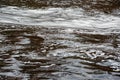 Eco background made of muddy water, soft focus Royalty Free Stock Photo