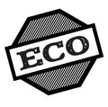 Eco black stamp