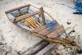 Eco boat made from discarded water bottles