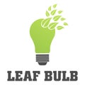Eco bulb vector illustration