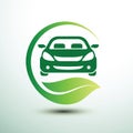Eco car Royalty Free Stock Photo