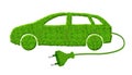 Eco car Royalty Free Stock Photo