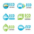 Eco car wash logo