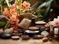 Eco-Chic Beauty: Natural, Vegan, and Eco-Friendly Makeup Products Adorned with Flowers