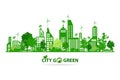 Eco city and energy save