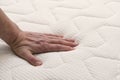 Eco Comfort Orthopeadic Mattress Memory Foam Royalty Free Stock Photo