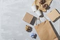 Eco concept with recycling symbol on table background top view Royalty Free Stock Photo