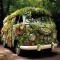 Eco-conscious Celebration: Sustainable Materials and Floral Displays for an Earth-friendly Car