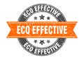 eco effective stamp Royalty Free Stock Photo