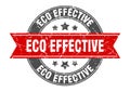 eco effective stamp Royalty Free Stock Photo