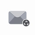 Eco email email environment guardar nature recycle refresh save icon Royalty Free Stock Photo