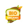 Eco emblem vector design.Bio sign. organic sticker