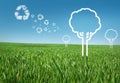 Eco energy concept Royalty Free Stock Photo