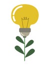 eco energy light bulb Royalty Free Stock Photo