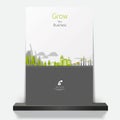 Eco flyer or cover design