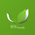 Eco friendly background Royalty Free Stock Photo