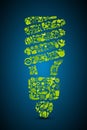 Eco friendly Bulb Royalty Free Stock Photo
