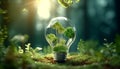 eco friendly business concept green economy