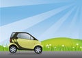 Eco-friendly Car Royalty Free Stock Photo