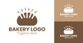 Minimalist Bakery Logo 2 for Bakery Shop Branding and Product Promotion Royalty Free Stock Photo