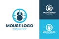 Modern and Professional Mouse Logo Design for Technology and Gaming Brands Royalty Free Stock Photo