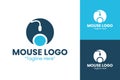 Minimalist and Sleek Mouse Logo Design for Digital Devices and Tech Companies Royalty Free Stock Photo