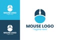 Innovative and Modern Mouse Logo for Gaming and Technology Business Identity Royalty Free Stock Photo