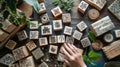 Eco-Friendly Decorative Stamps for Green Classrooms