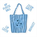 Eco-friendly fabric shopping bag