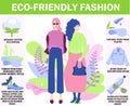 Eco-friendly fashion. Environmentally-friendly clothing, eco-friendly fashion and textiles, fair-trade products. Eco