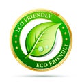 Eco friendly icon Royalty Free Stock Photo